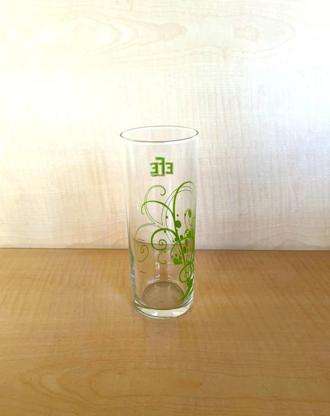 1 ADET YEŞİL EFE RAKI BARDAĞI NO 55 - 2