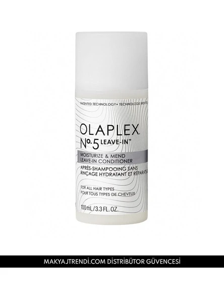 Olaplex No.5 Leave-In Moisturize & Mend Cond.  Güçlendirici Durulanmayan Saç Kremi - 100 ml ürün görseli 1