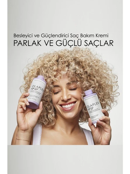 Olaplex No. 5P  Blonde Enhancer Toning Conditioner - Renk Koruyucu & Bağ Güçlendirici Mor Saç Bakım Kremi – 250 ml - Resim 6