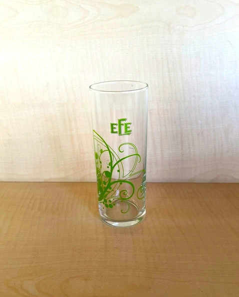 1 ADET YEŞİL EFE RAKI BARDAĞI NO 55
