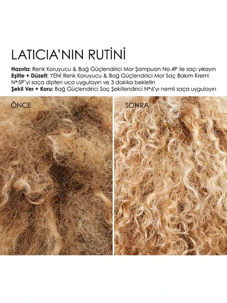 Olaplex No. 5P  Blonde Enhancer Toning Conditioner - Renk Koruyucu & Bağ Güçlendirici Mor Saç Bakım Kremi – 250 ml - Resim 9