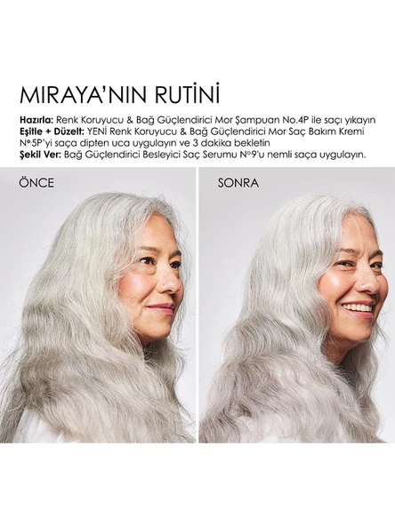 Olaplex No. 5P  Blonde Enhancer Toning Conditioner - Renk Koruyucu & Bağ Güçlendirici Mor Saç Bakım Kremi – 250 ml - Resim 10