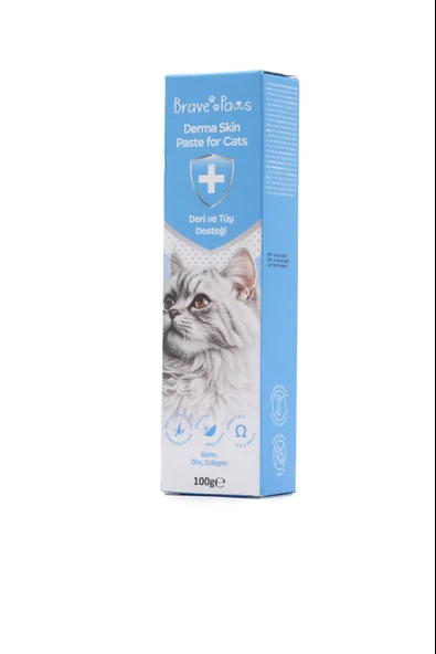 Brave Paws Derma Skin  Deri ve Tüy Desteği 100 gr