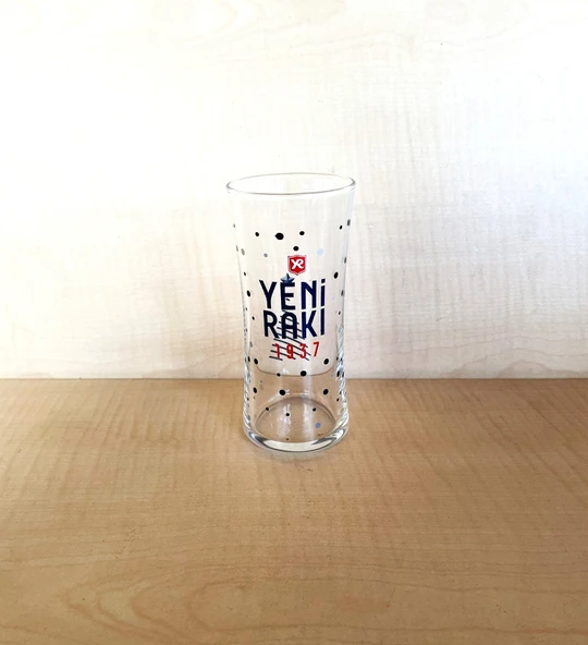 1 ADET YILBAŞI TEMALI YENİ RAKI BARDAĞI