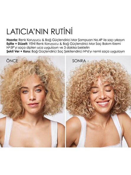 Olaplex No. 5P  Blonde Enhancer Toning Conditioner - Renk Koruyucu & Bağ Güçlendirici Mor Saç Bakım Kremi – 250 ml - Resim 7
