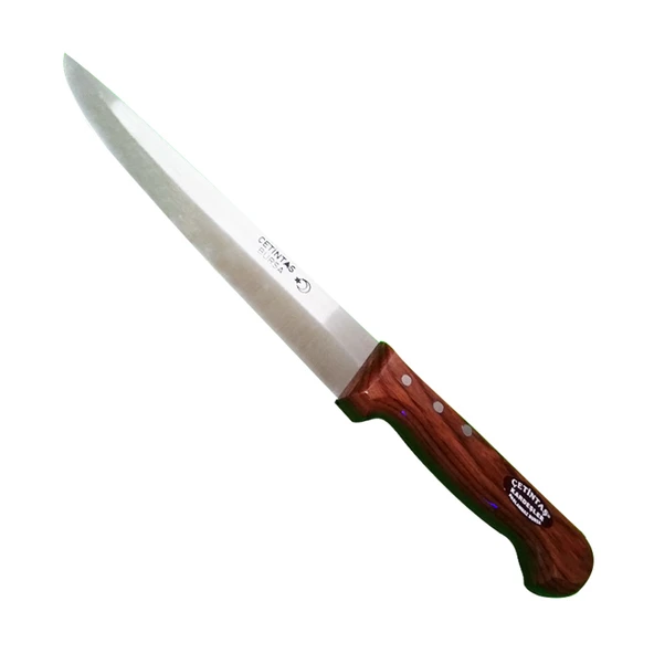 Çetintaş Bursa Kurban ve Kasap Bıçağı No:4, 21 cm, Ahşap Gül Sap - 1