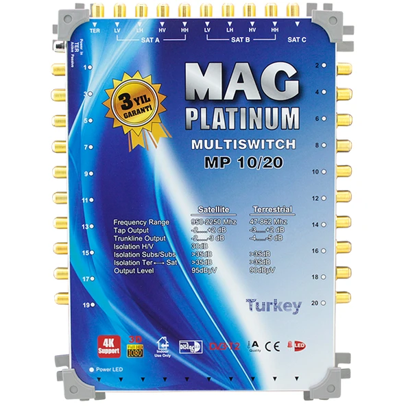 Mag Platinum 10-20 Kaskatlı Uydu Santrali ürün görseli 1