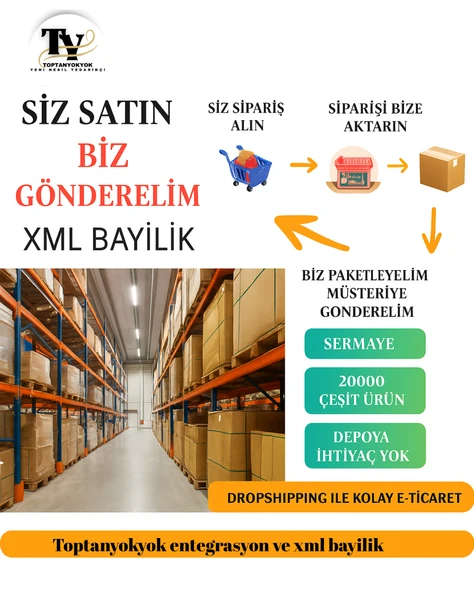 Stoksuz Satış Kolaylığı Toptanyokyok XML - 1