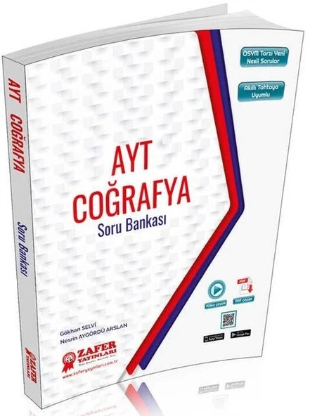 Zafer Yayınları AYT Coğrafya Soru Bankası