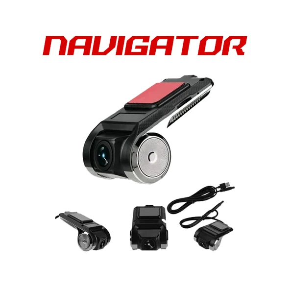 Navigator 180 Açılı 1080P DVR Yol Kayıt Kamerası NG1180M Ön Kamera ürün görseli