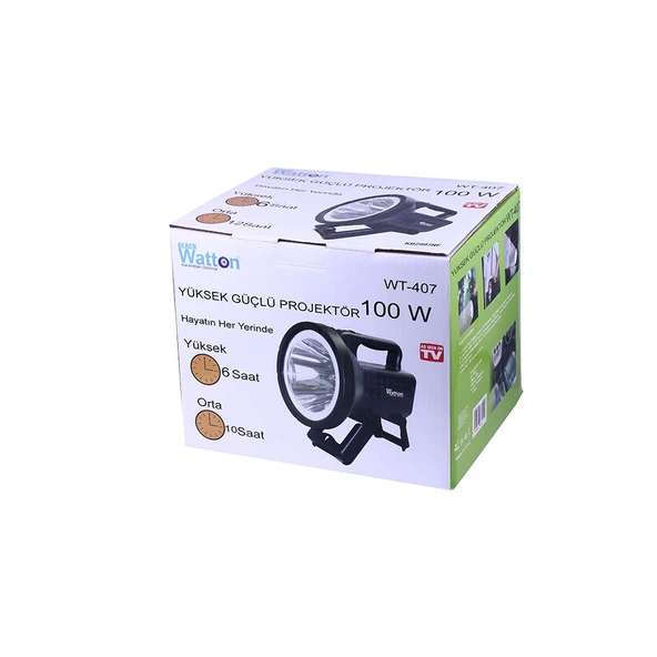 En Yüksek Işık En Fazla Dayanıklı Büyük Fener Wt-407 - 2