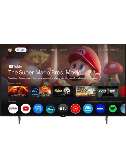 Beko Crystal 7 B50 E 795 B 4K Ultra HD 50" 127 Ekran Uydu Alıcılı Google Smart LED TV