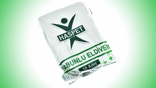 HAS-PET Sabunlu Eldiven 10'lu