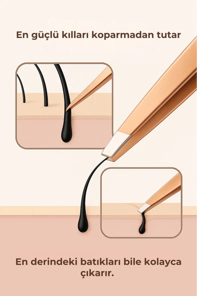 Promani 2'li Rose Cımbız Seti Pr-928 - Resim 2