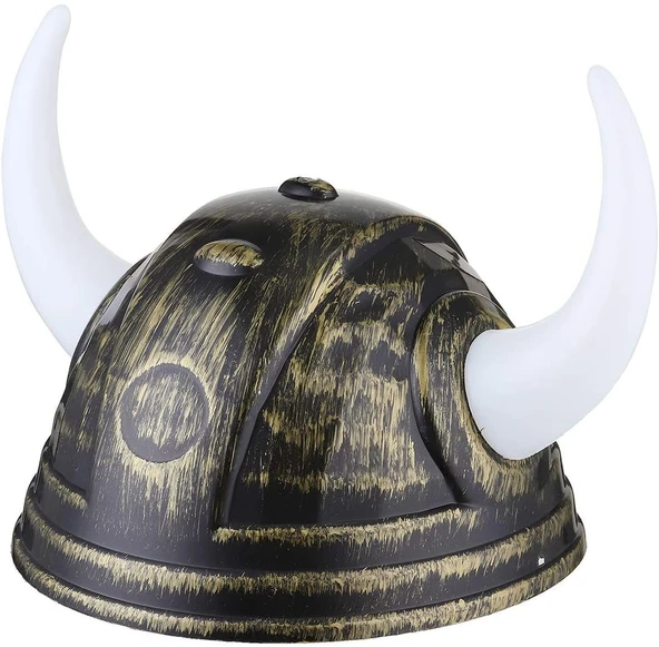 Viking Başlığı Asteriks Başlığı Altın Renk - 2