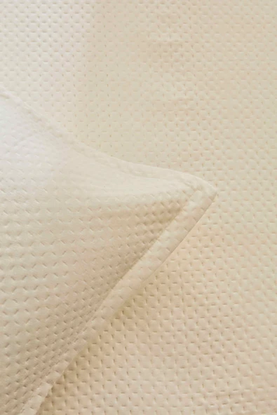 Arven Çift Kişilik Yatak Örtüsü Takımı Krem - Resim 7