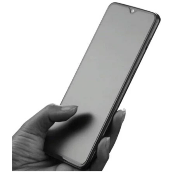Realme 6i Mat Ekran Seramik Tam Kaplayan Kırılmaz Cam Nano Ekran Koruyucu - Resim 2