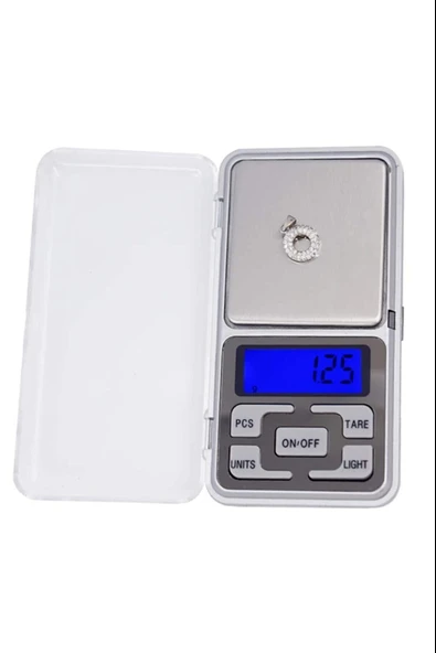 Dijital Hassas Elektronik Kuyumcu Cep Terazisi Tartı 500 Gr / 0.1 Gr - 2