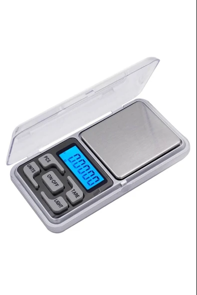 Dijital Hassas Elektronik Kuyumcu Cep Terazisi Tartı 500 Gr / 0.1 Gr - 1
