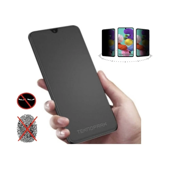 Vivo Y31 Y31S Mat Hayalet Privacy Tam Kaplayan Cam Seramik Nano Ekran Koruyucu ürün görseli