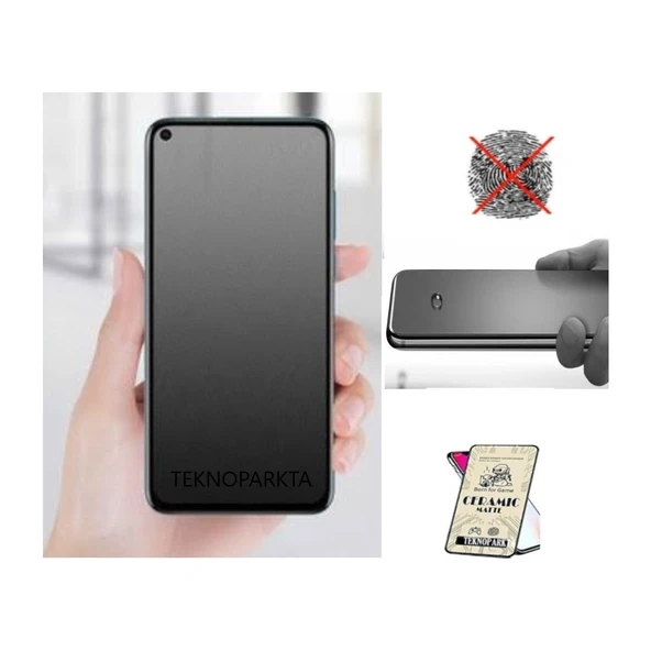 Oppo Reno 8 Ekran Koruyucu Mat Seramik Esnek Tam Kaplayan Cam Nano ürün görseli