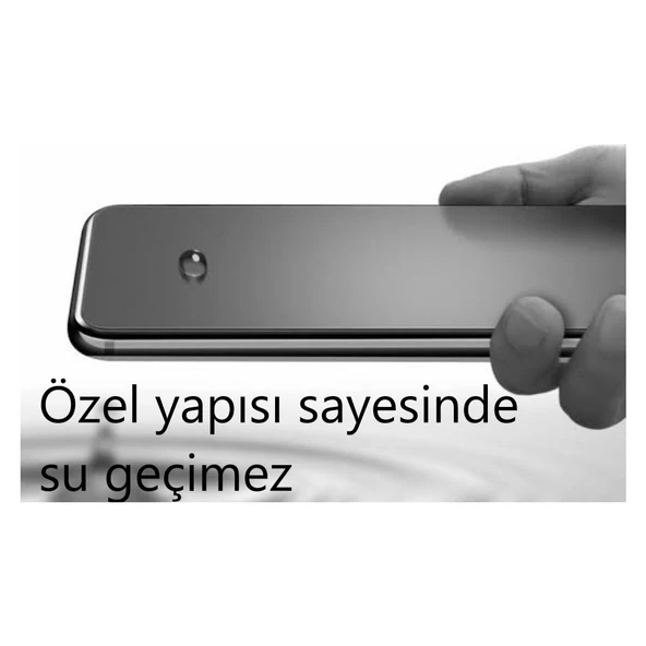 Samsung A04E A04 E Mat Hayalet Tam Kaplayan Kırılmaz Cam Seramik Ekran Koruyucu - Resim 4