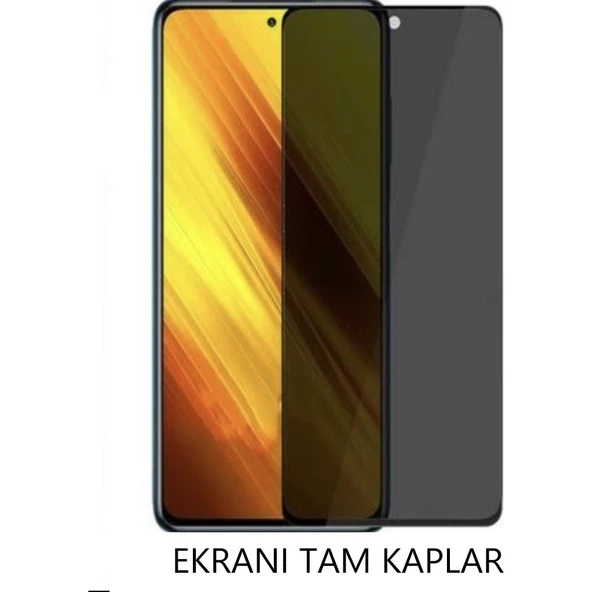 Samsung A74 Mat Hayalet Privacy Tam Kaplayan Kırılmaz Cam Seramik Nano Ekran Koruyucu - Resim 3