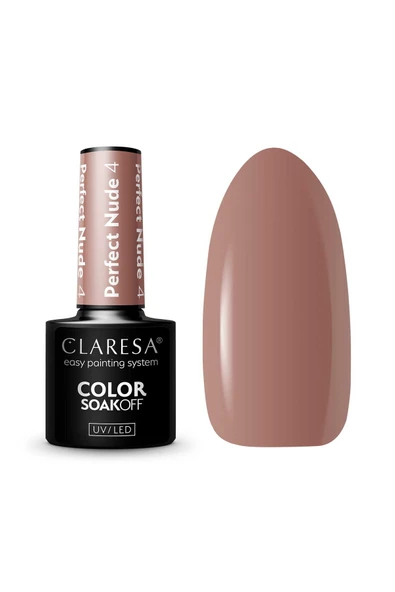 Claresa Kalıcı Oje Perfect Nude Açık Kahverengi 04 5g ürün görseli