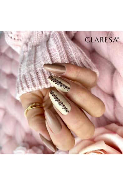 Claresa Kalıcı Oje Perfect Nude Açık Kahverengi 04 5g - Resim 3