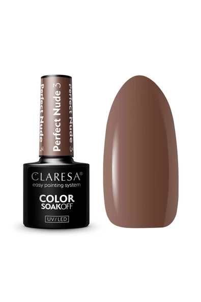 Claresa Kalıcı Oje Perfect Nude Klasik Kahverengi 03 5g ürün görseli