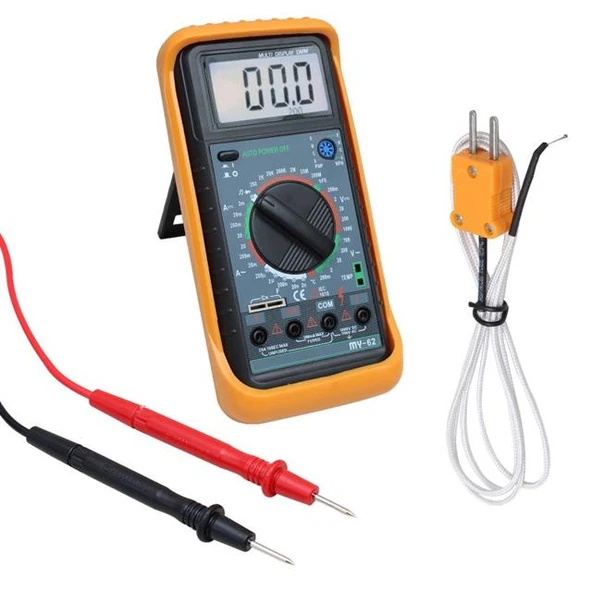Powermaster MY-62 Digital Multimetre Ölçü Aleti - 3