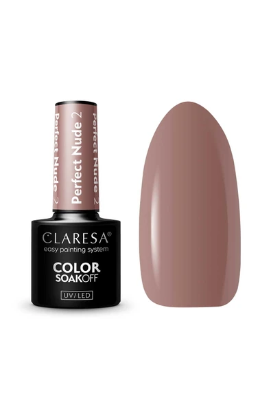 Claresa Kalıcı Oje Perfect Nude Soğuk Kahverengi 02 5g ürün görseli