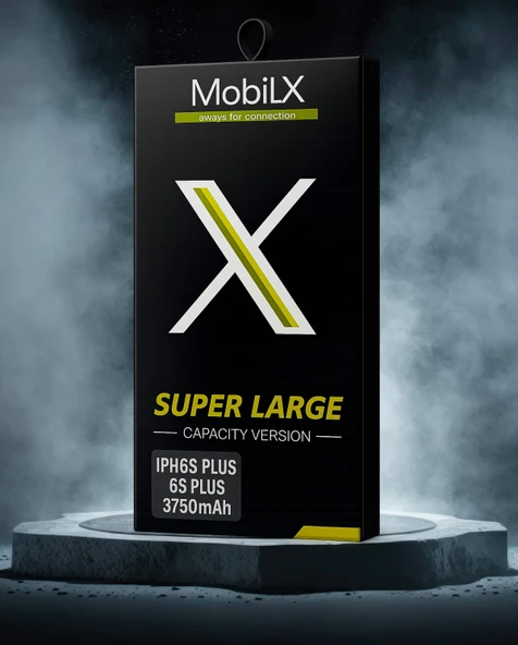 MobiliX iPhone 6S Plus Batarya Pil Süper Yüksek Kapasiteli Güçlendirilmiş 3750 mAh - 3