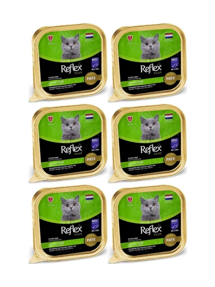 Reflex Ezme Morina Balıklı Kısırlaştırılmış Kedi Konservesi 85 gr - 6 Adet ürün görseli 1