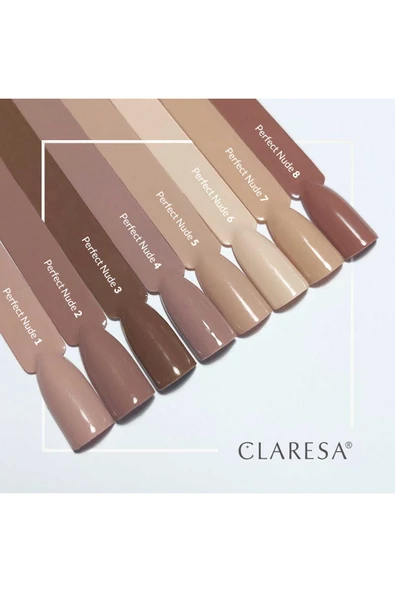 Claresa Kalıcı Oje Perfect Nude Koyu Bej 07 5g - 4