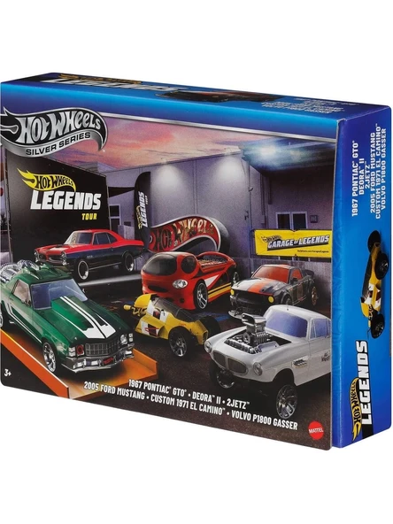Hotwheels Efsane Temalı Çoklu Arabalar  JBY78 ürün görseli