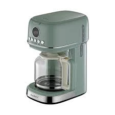 Berghoff Gem Retro Filtre Kahve Makinesi  900 W, 1,5 L Cam Demlik Mint Yeşil ürün görseli 1