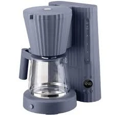 Alessi Plisse Filtre Kahve Makinesi 1,5 L Gri ürün görseli