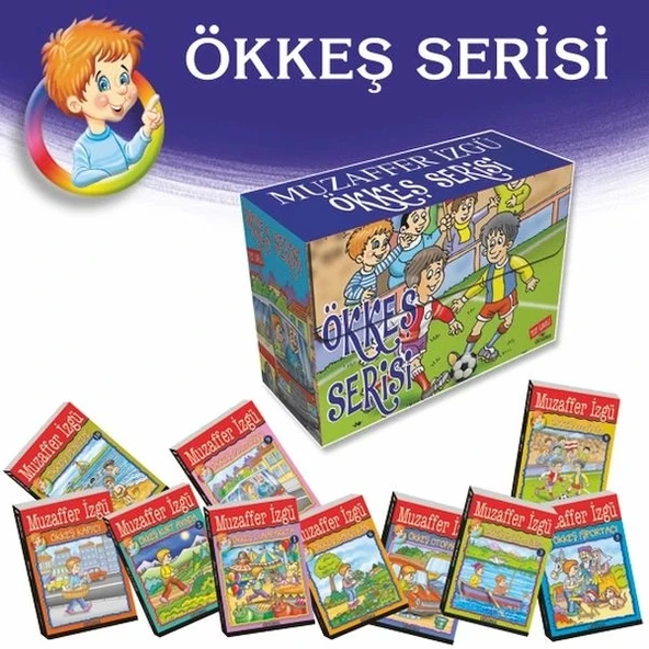 Muzaffer İzgü Öykü Seti (10 Kitap Takım - Ökkeş Dizisi) ürün görseli