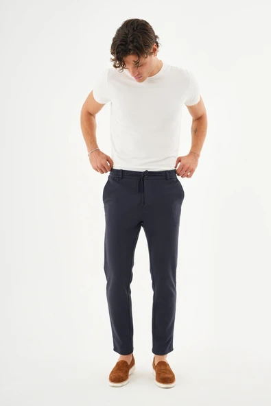 Erkek Rahat Günlük Kullanıma Uygun Pamuklu Jogger Pantolon - Resim 10