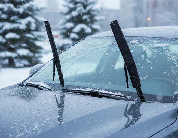 Araba Silecek Koruma Kılıfı – Karlı ve Buzlu Havaya Dayanıklı, Pratik TakÇıkar Kullanım