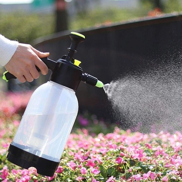 BUFFER® 2 Başlıklı Oto Köpük, Su Püskürtme ve Bitki Bakım Sulama Aleti Oto Yıkama Spreyi 2 Litre - 5
