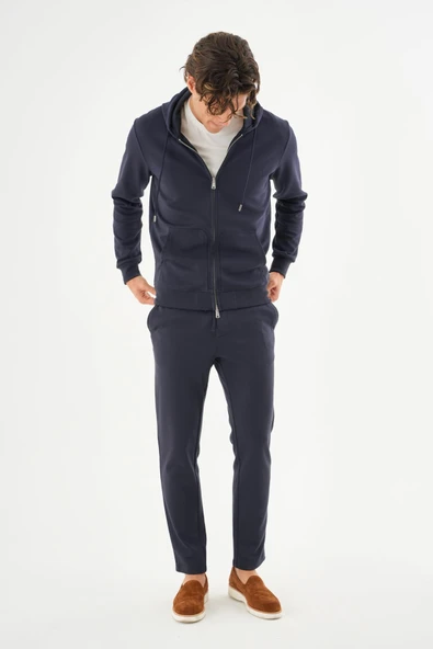 Erkek Rahat Günlük Kullanıma Uygun Pamuklu Jogger Pantolon - Resim 9