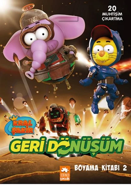 Kral Şakir Geridönüşüm Boyama Kitabı 2 ürün görseli 1