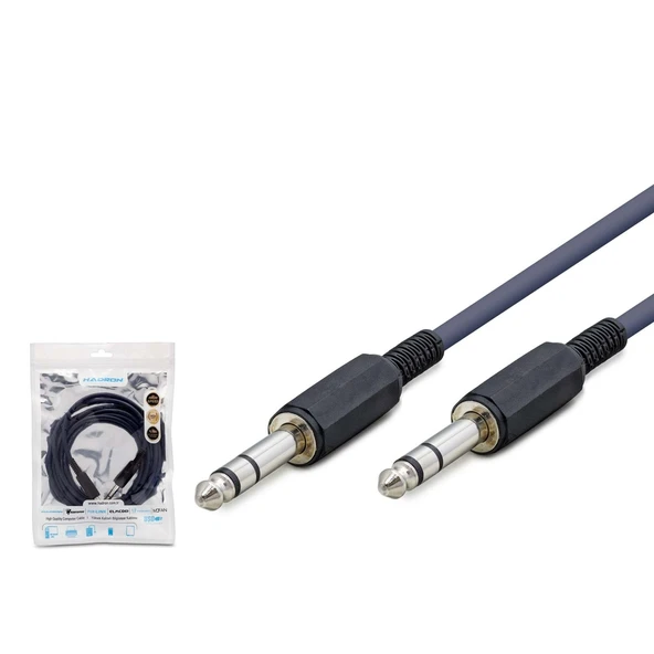 6.5 Mm Kablo Enstruman Gitar 3M Siyah HDX1049 - 1