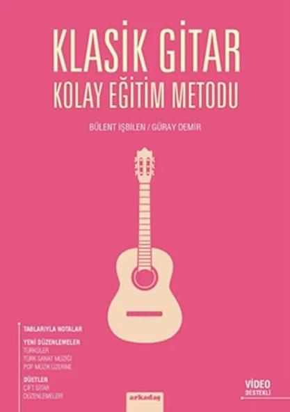 Klasik Gitar Kolay Eğitim Metodu ürün görseli