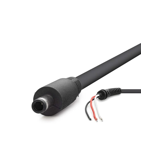 Notebook Adaptör Kablosu 4.5*3.0 Dell 30W-90W 1.2M Siyah HDX5547 - 1