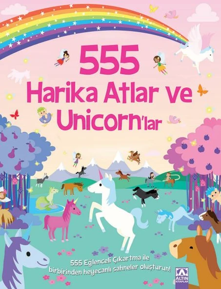 555 Eğlenceli Çıkartma - Harika Atlar ve Unicorn’lar ürün görseli