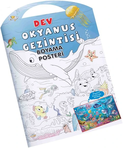 Okyanus Gezintisi Dev Boyama Posteri ürün görseli