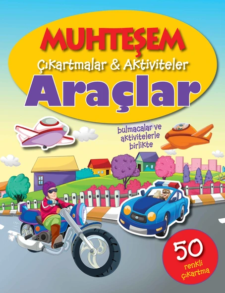 Muhteşem Çıkartmalar ve Aktiviteler - Araçlar ürün görseli